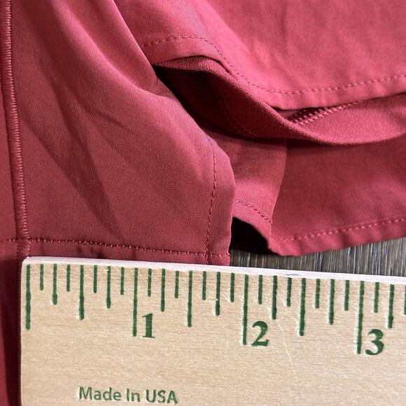 Offline By Aerie Women's Real Me Flowy Shorts Rust X-Large NEW! - Picture 6 of 8